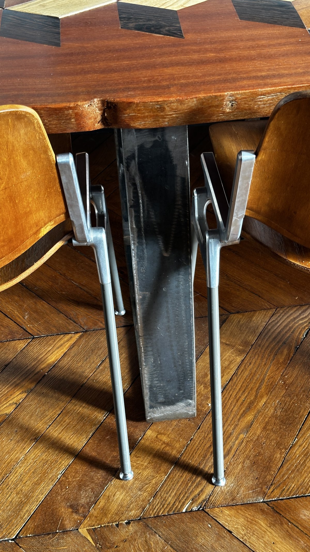 Table à manger en bois massif 8 / 10 personnes