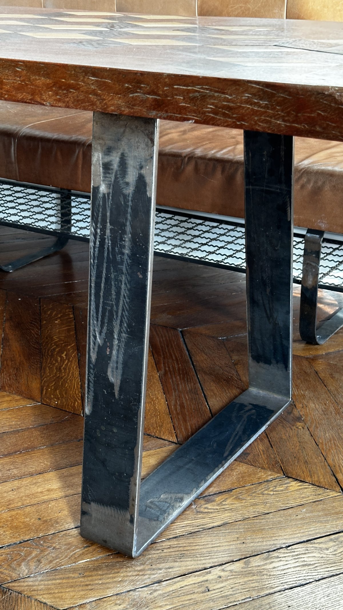 Table à manger en bois massif 8 / 10 personnes