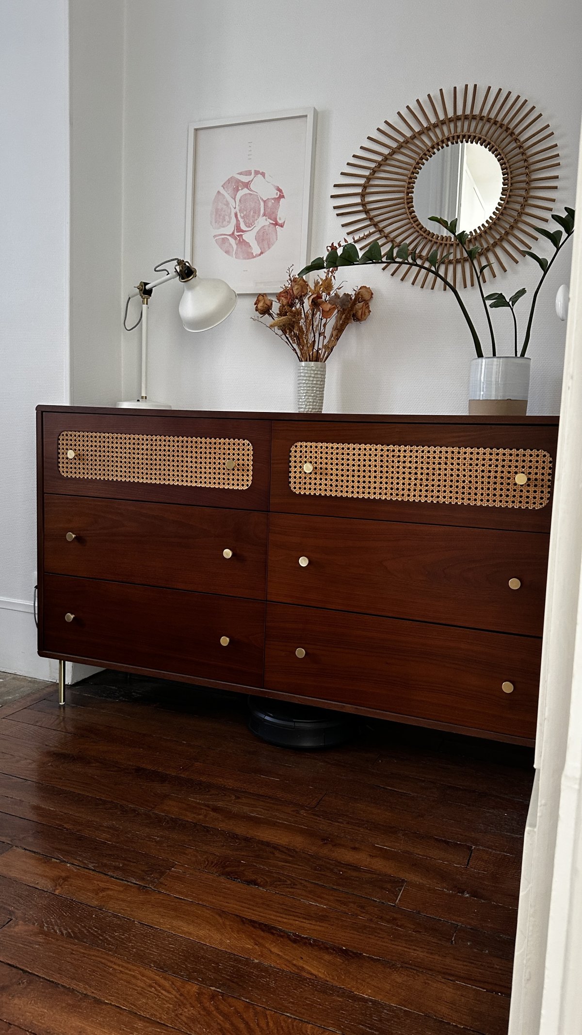 Jolie commode 6 tiroirs